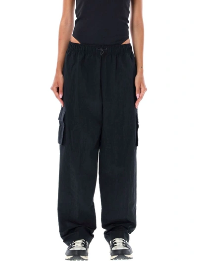 Nike Cargo Fabric Wide-leg Pant In Black