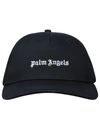 PALM ANGELS PALM ANGELS BLACK COTTON HAT