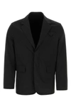 Prada Jackets And Vests In Black