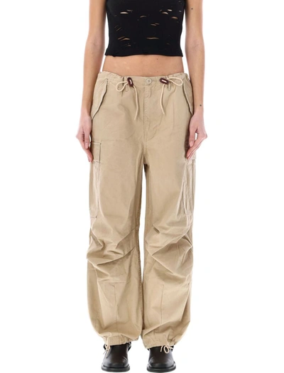 R13 Balloon Army Pants In Brown