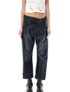 R13 Casual Jeans In Jake Black