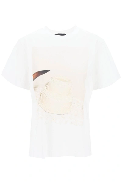 Simone Rocha White Cutting Cake T-shirt