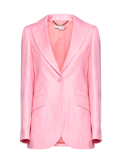 Stella Mccartney Single-breasted Blazer In Hibiscus