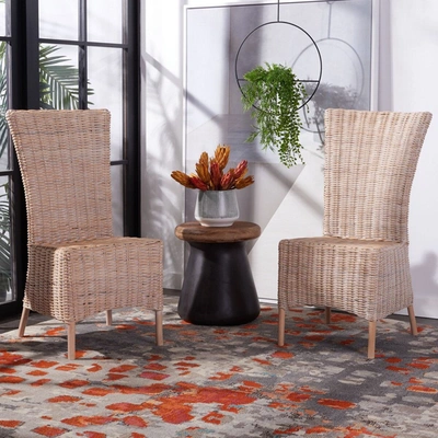 Safavieh Allen Accent Chair In Brown