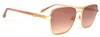 Bruno Magli Playa Sunglass In Silver In Multi
