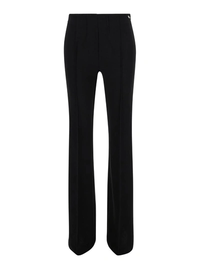 Liu •jo High-rise Tailored Trousers In Black