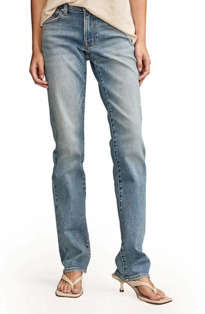 Lucky Brand Sweet Mid Rise Straight Leg Jeans In Wanderer