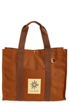 GOODEE MEDIUM BASSI RECYCLED PET CANVAS MARKET TOTE
