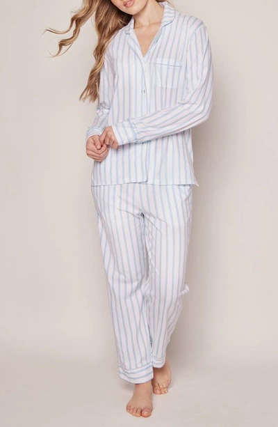 PETITE PLUME PETITE PLUME STRIPE PIMA COTTON PAJAMAS