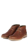 Barbour Readhead Mens Chukka Boot In Cognac