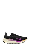 Nike Infinityrn 4 Running Shoe In Black/ Hyper Violet-anthracite