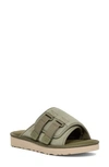 Ugg Goldencoast Strap Slide 'shaded Clover' In Shaded Clover