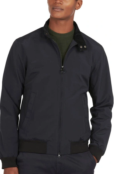 Barbour Royston Black Jacket In Navy