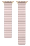 The Posh Tech Silicone 22mm Apple Watch® Watchband In Blush Pink