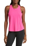 Beyond Yoga Powerbeyond Lite Resilient Tank Top In Pink Energy