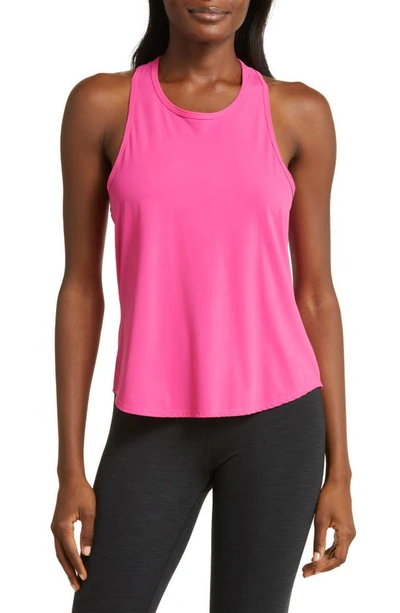 Beyond Yoga Powerbeyond Lite Resilient Tank Top In Pink Energy