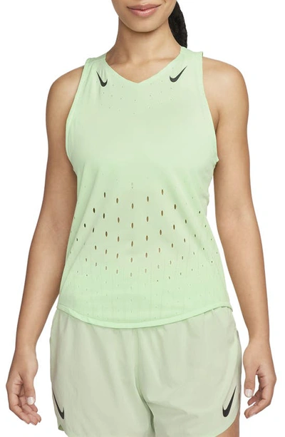 Nike Women's Aeroswift Dri-fit Adv Running Singlet In Green