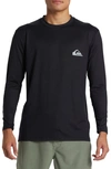Quiksilver Everyday Surf Long Sleeve Performance Rashguard In Black