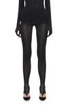 WOLFORD INTRICATE STIRRUP TIGHTS