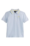 Barbour Little Boy's & Boy's Oakside Polo Shirt In Niagara Mist