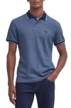 BARBOUR POWBURN JACQUARD COTTON POLO