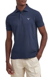 Barbour Short-sleeved Polo Shirt In Blue