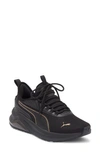 Puma Amplifier Sneaker In  Black- Gold