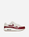 NIKE WMNS AIR MAX 1 SNEAKERS SAIL / TEAM RED