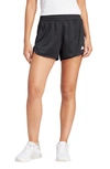 ADIDAS ORIGINALS ADIDAS PACER HIGH WAIST KNIT SHORTS