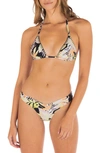 HURLEY ITSY BITSY TROPICAL TWO-PIECE SWIMSUIT