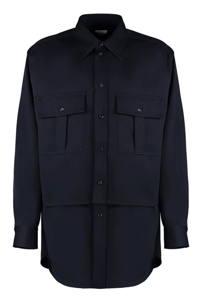 BOTTEGA VENETA BOTTEGA VENETA WOOL OVERSHIRT