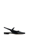 Manolo Blahnik Fabio Didion Ballerinas In Blck