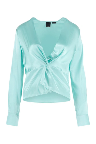 PINKO PINKO BARADERO SILK BLOUSE