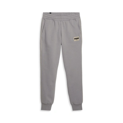 Puma Men's Full Length Sweatpants In Grey