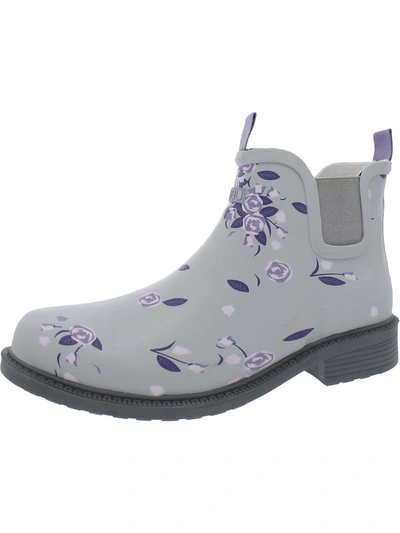Jbu By Jambu Chelsea Womens Ankle Waterproof Rain Boots In Grey