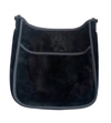 Ahdorned Women's Velvet Crossbody (no Strap) In Black In Black