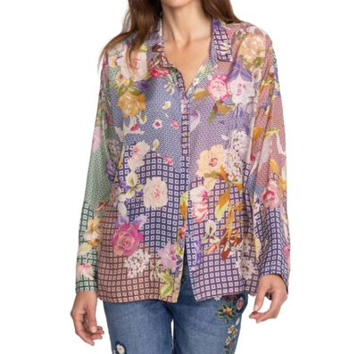 Johnny Was Mingle Blouse In Cathron In Multi