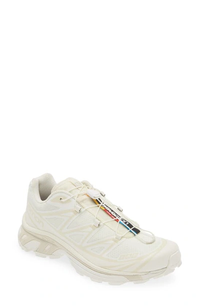 Salomon Gender Inclusive Xt-6 Sneaker In White