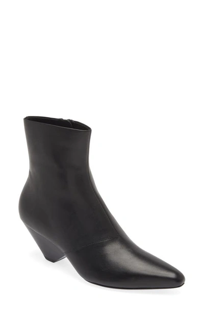 Rag & Bone Women's Spire Leather Side-zip Boots In Black