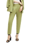 Allsaints Aleida Tri Trousers In Olive Green