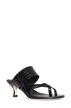 Donald Pliner Louka Kitten Heel Sandal In Black