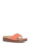 Donald Pliner Barbera Flip Flop In Coral