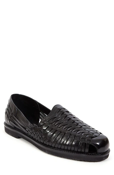 Deer Stags Antonio Mens Round Closed Toe Loafers In Black