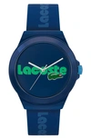Lacoste Men's Neocroc Quartz Blue Silicone Strap Watch 42mm