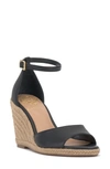 Vince Camuto Felyn Leather Platform Sandal Women In Black