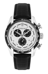 Versace V-ray Chronograph Watch With Stainless Steel Case In Black