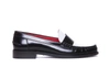 Ferragamo Irina Moccasins In Brushed Leather In Black