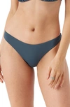 O'neill Flamenco Saltwater Solids Bikini Bottoms In Slate