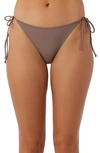 O'NEILL SALTWATER SOLIDS MARACAS SIDE TIE BIKINI BOTTOMS