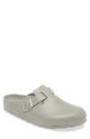 Birkenstock Boston Exquisite Clog In Mineral Gray